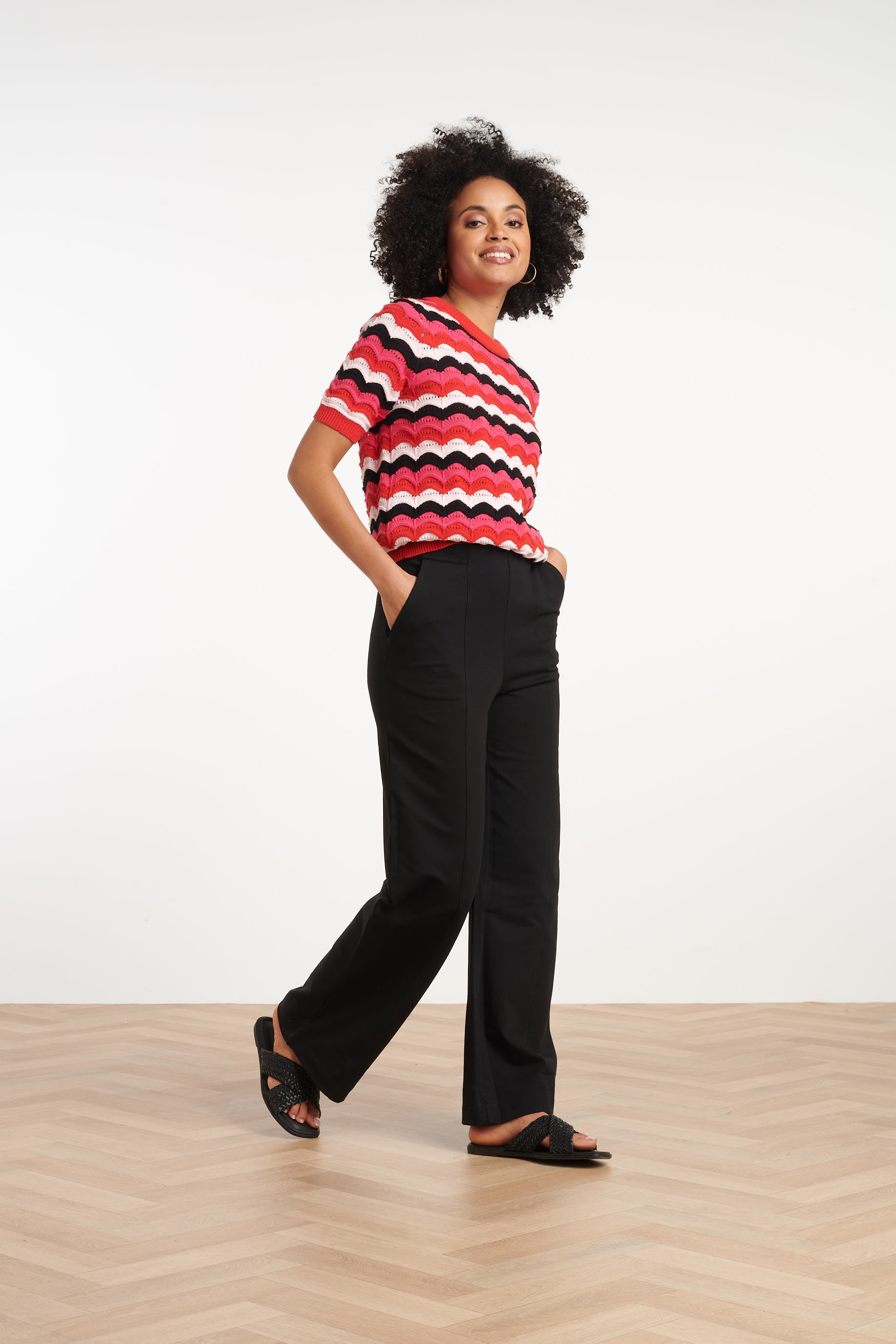 35198, Tops | Pink-Multicolour