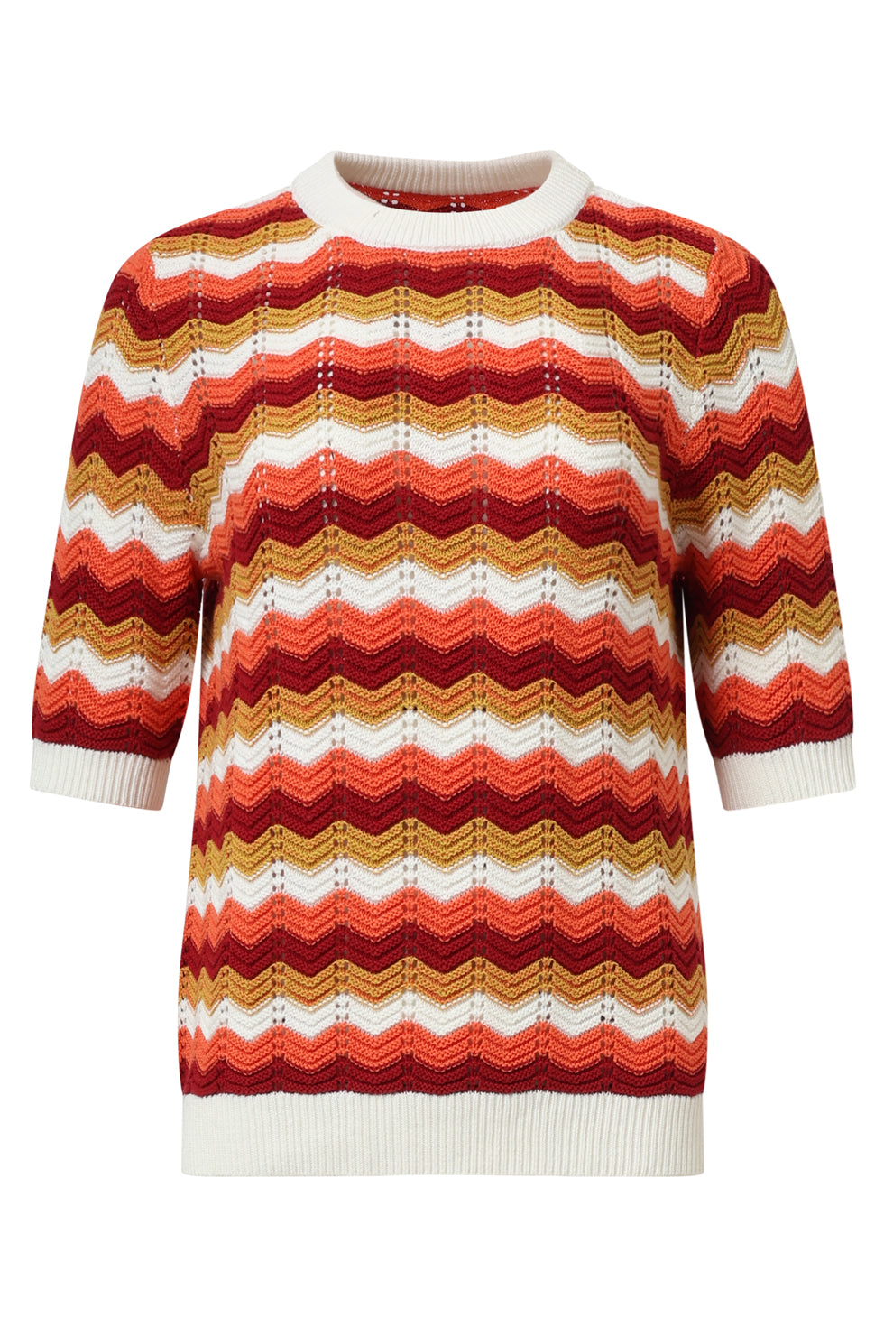 35199, Tops | Red-Multicolour