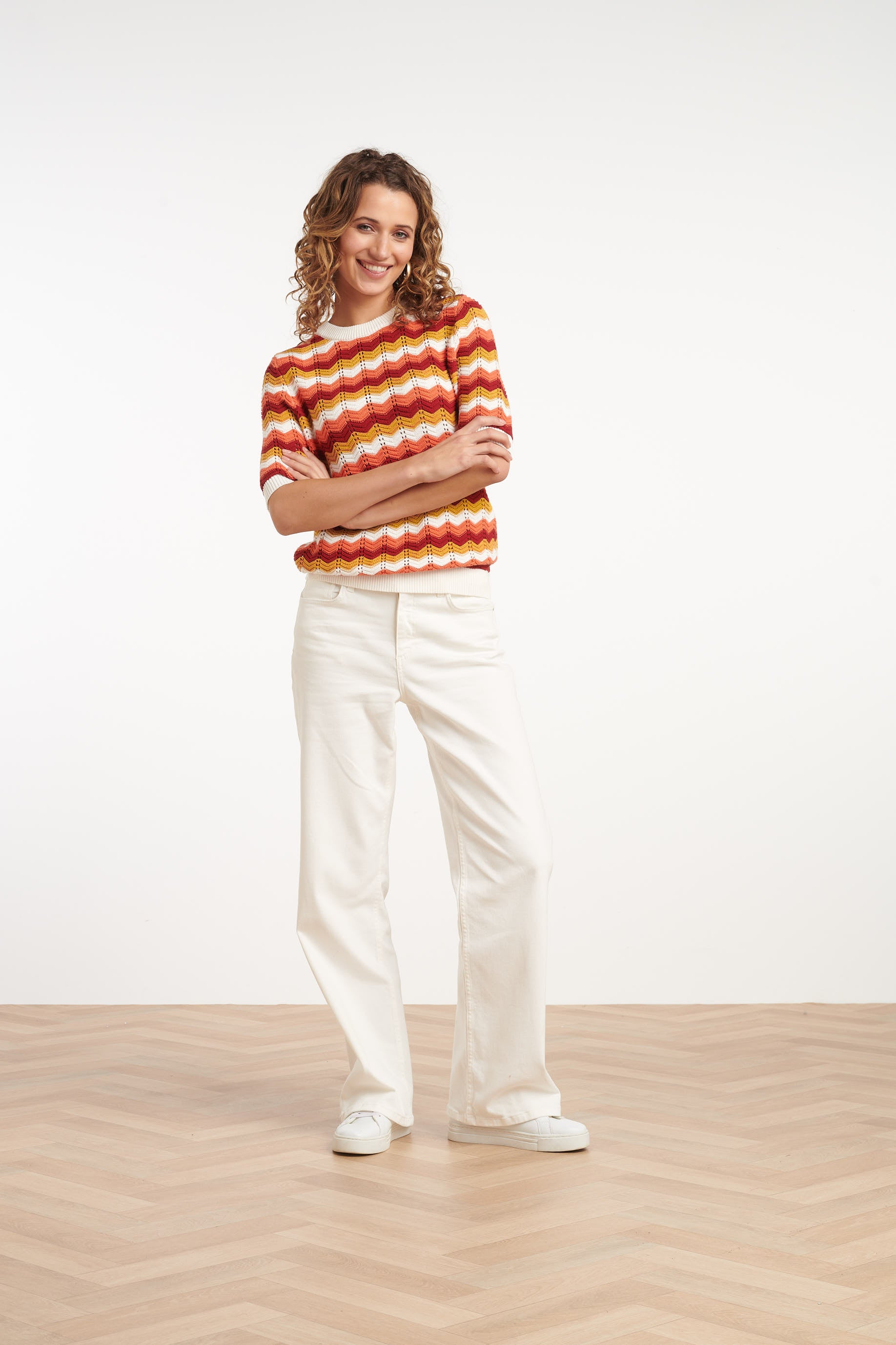 35199, Tops | Red-Multicolour