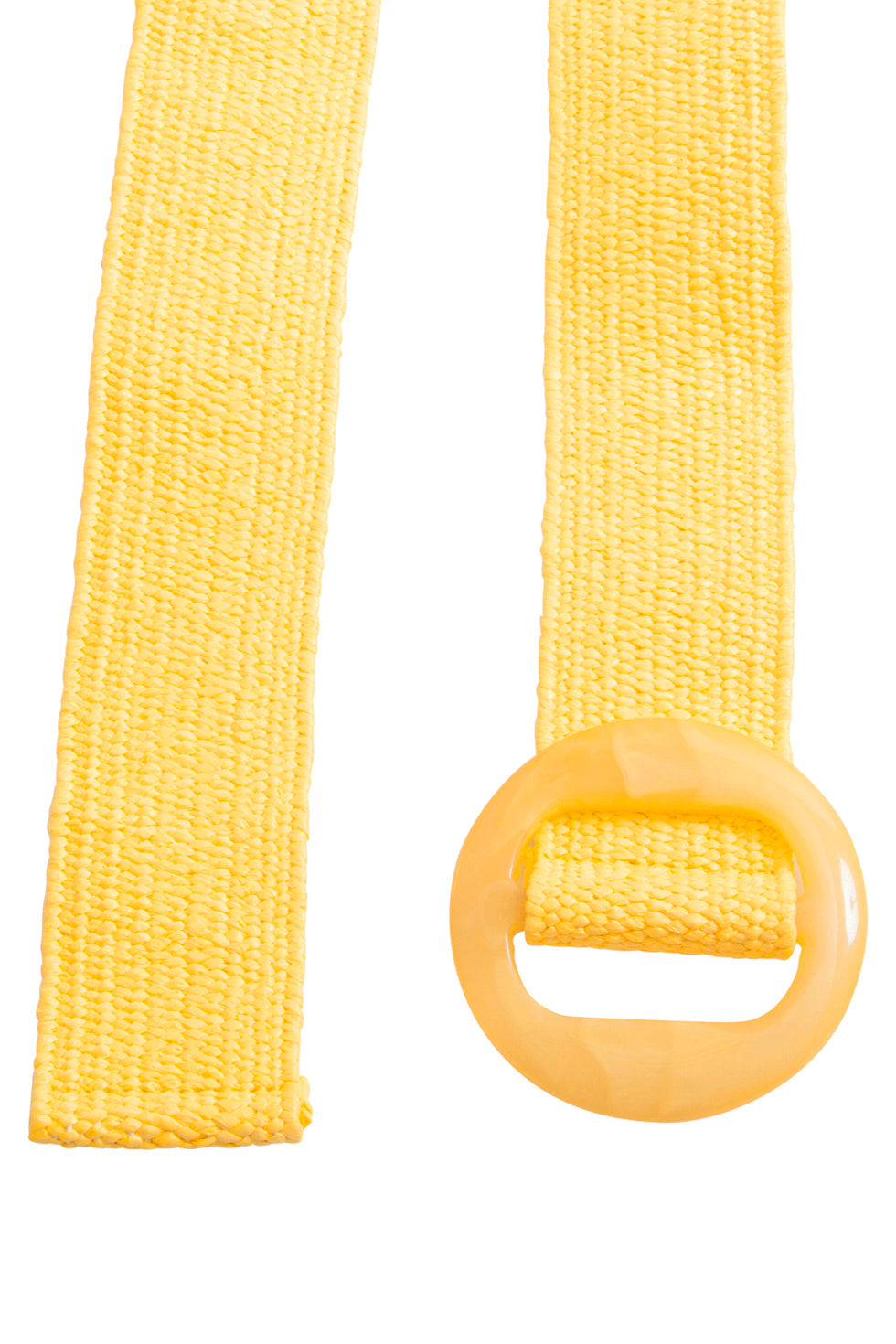 53016 Stretchriem Met Marmeren Buckle | Yellow