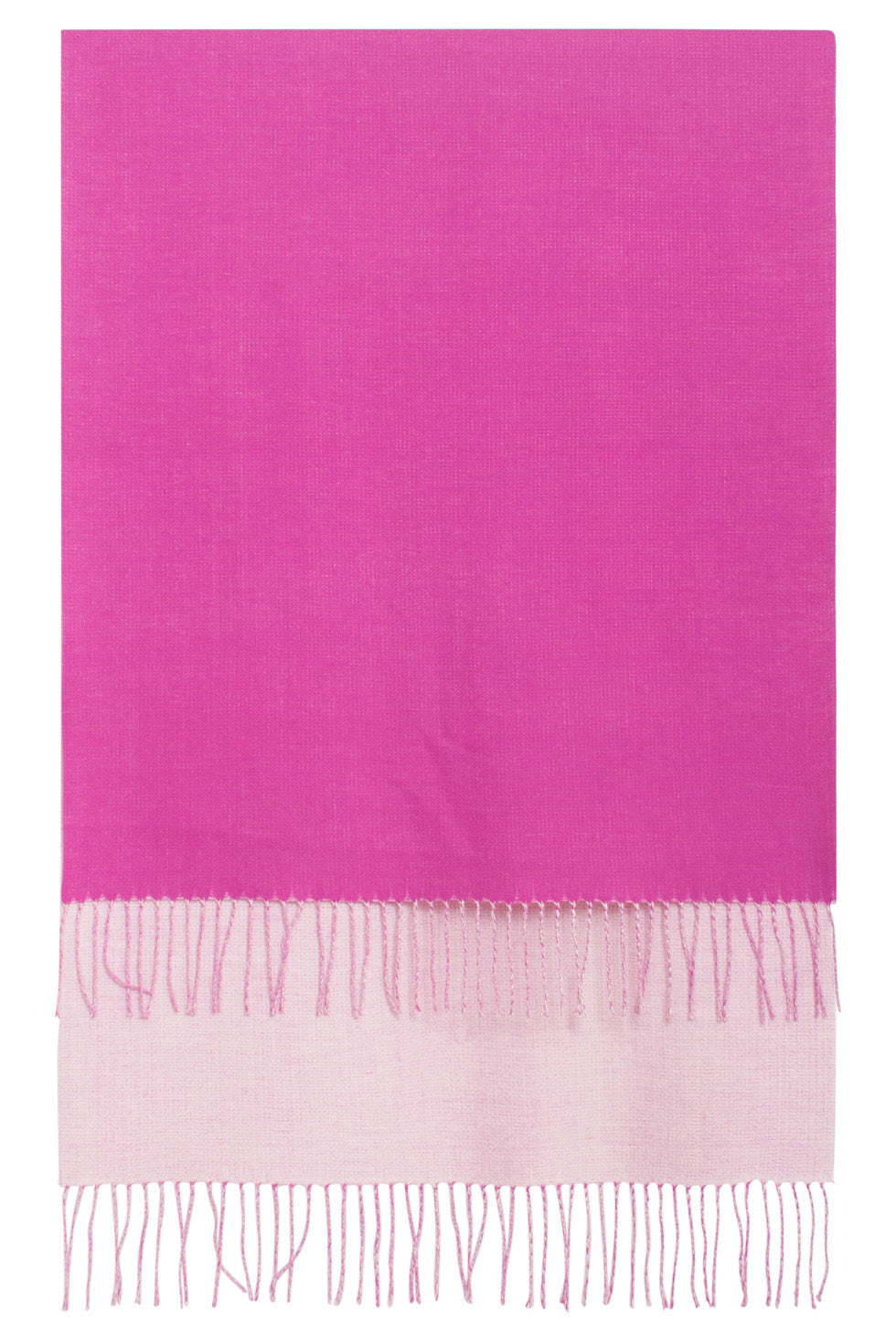 55215 Cerise Sjaal Met Franjes | Cerise