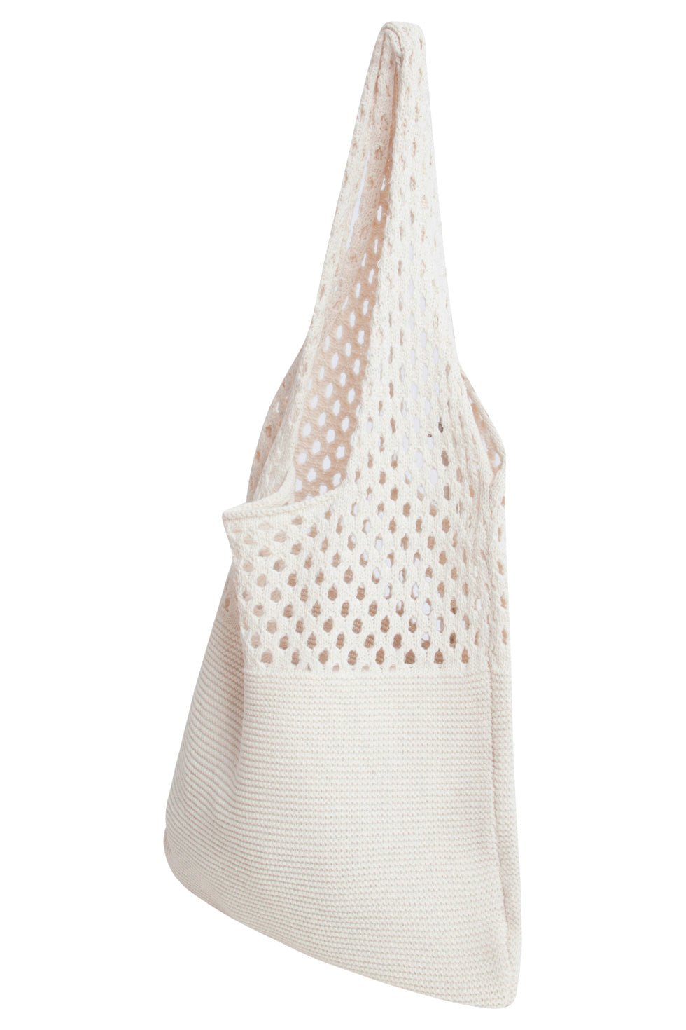 56002 Dames Schouder Gehaakte Tas | Sand