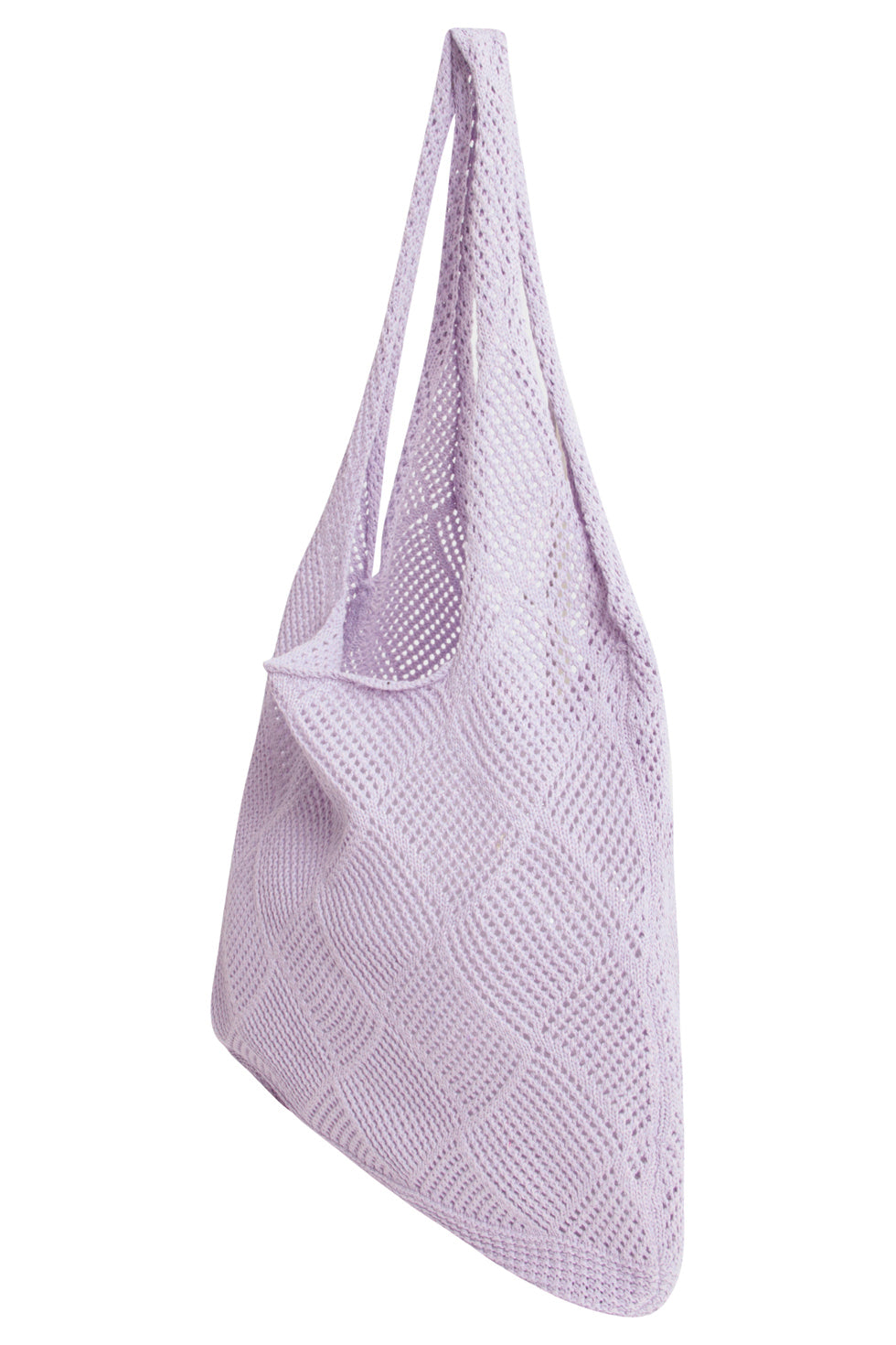 56003 Dames Lavendel Schouder Gehaakte Tas | Lavender