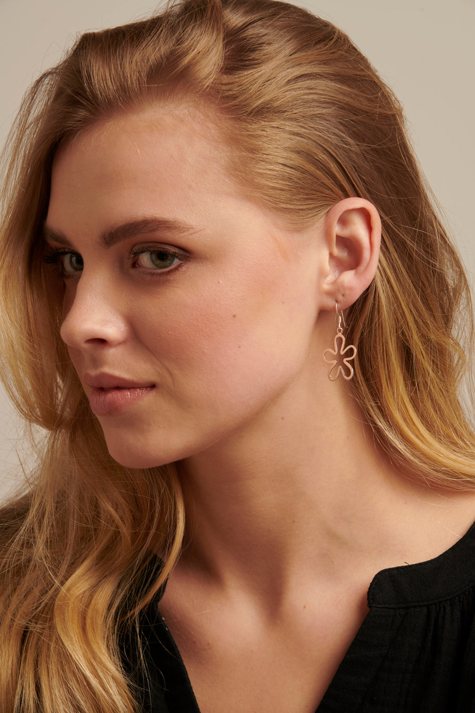 60015 En Bloem Oorbellen | Silver