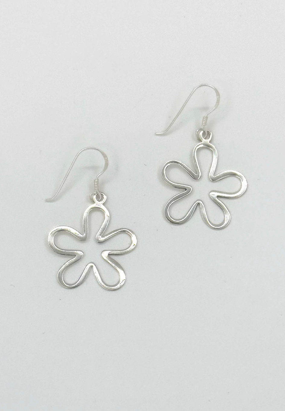 60015 En Bloem Oorbellen | Silver