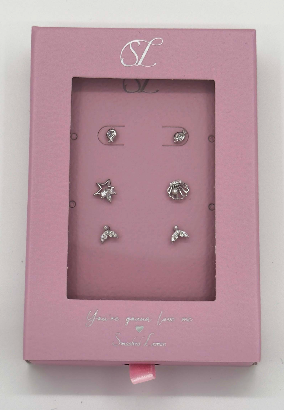 60046 Set Van 925 En Oorknopjes Met Zirkoon Kristallen | Silver