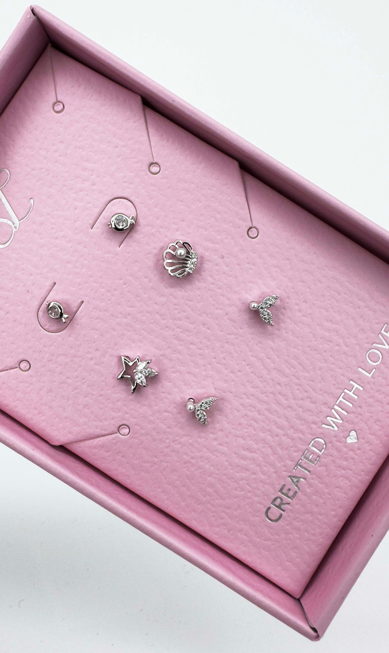 60046 Set Van 925 En Oorknopjes Met Zirkoon Kristallen | Silver