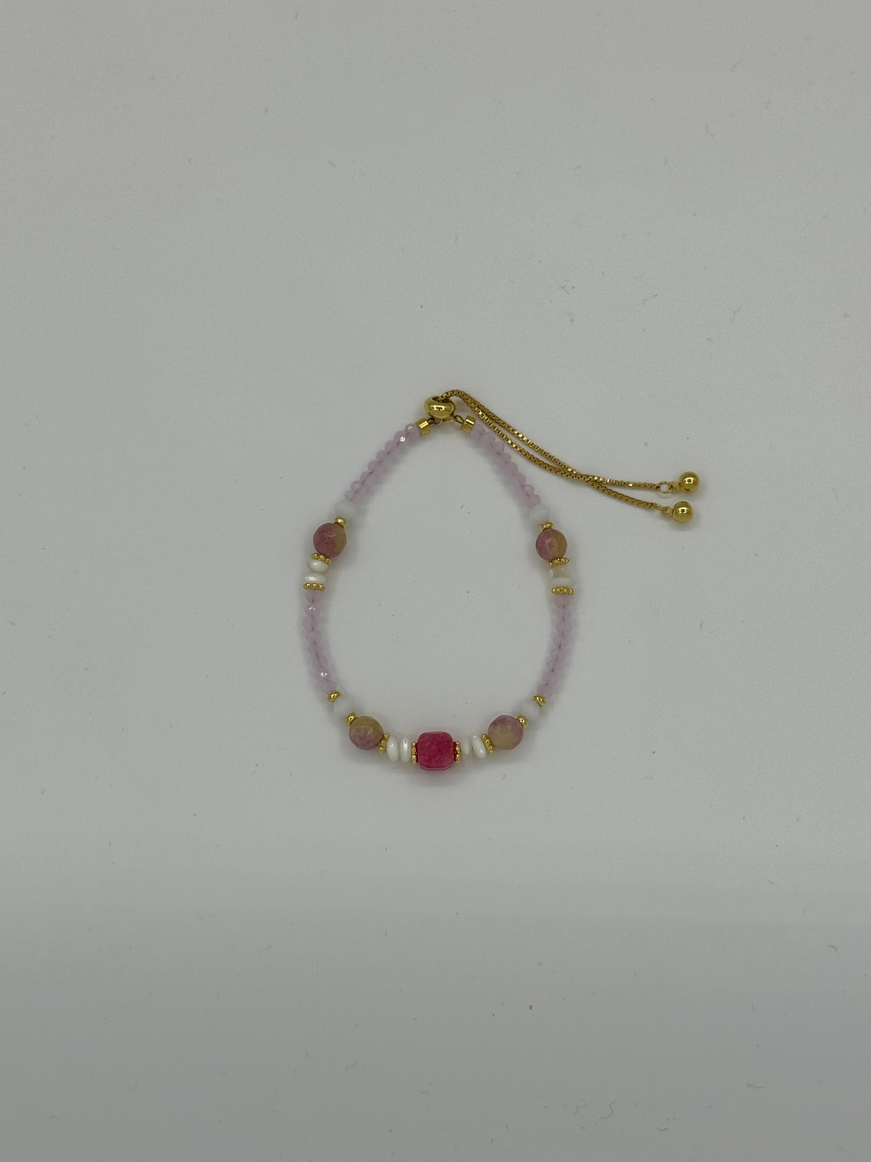 62015 Elastische Armband Met Echte Natuurlijke Kwartsstenen | Muticolour