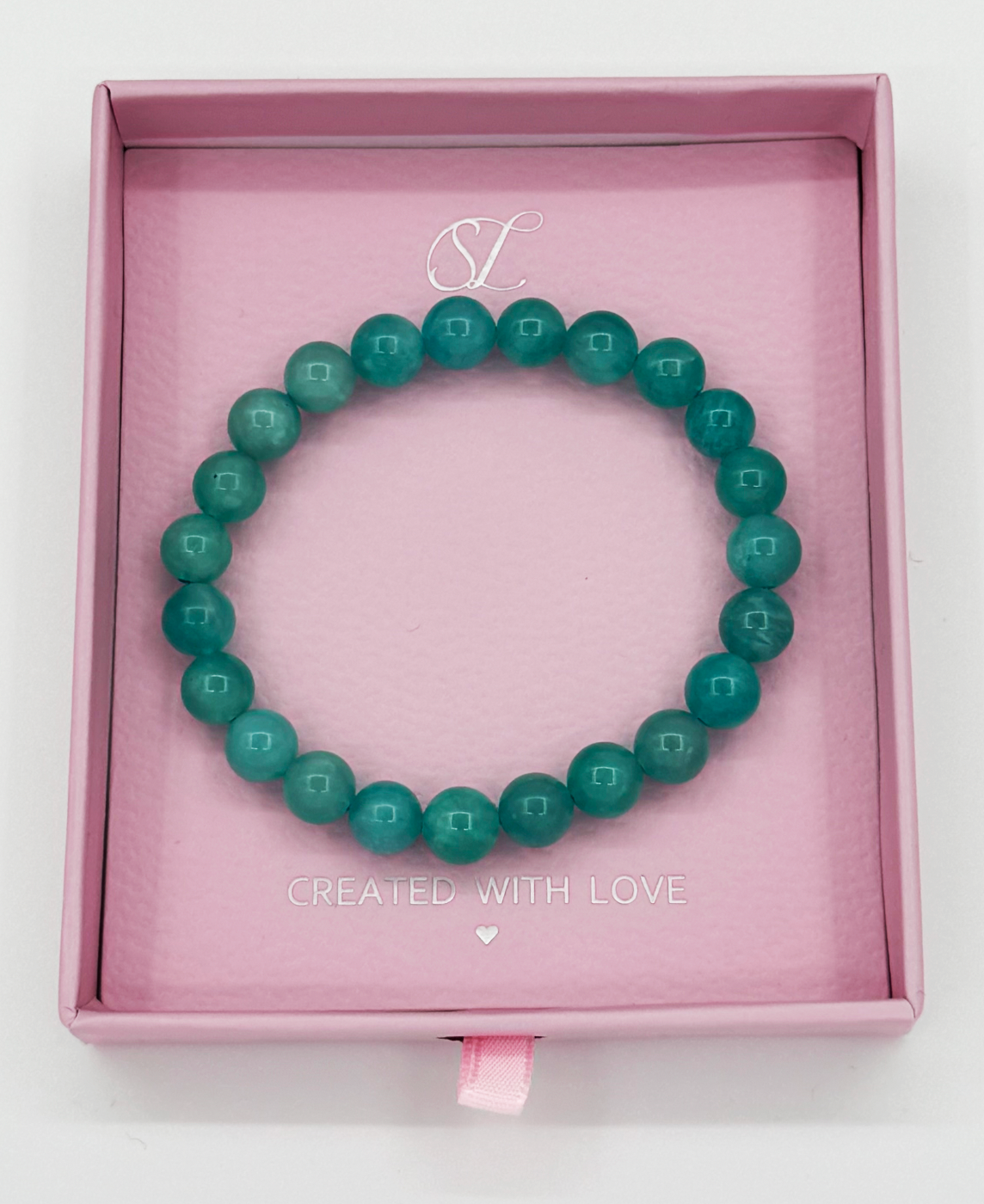 62027 Amazonite Kralenarmband | Agua