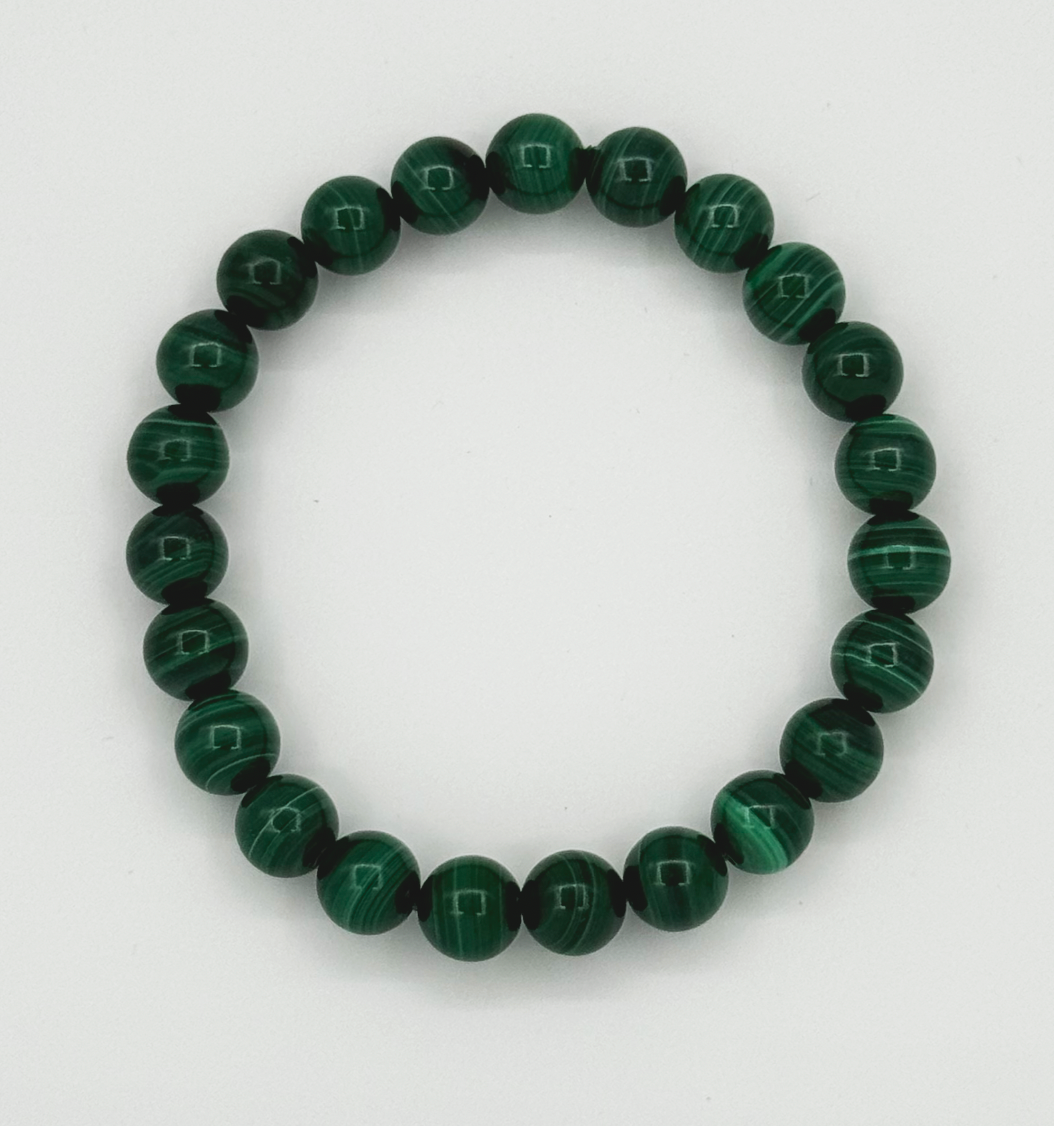 62033 Malachite Kralenarmband | Petrol