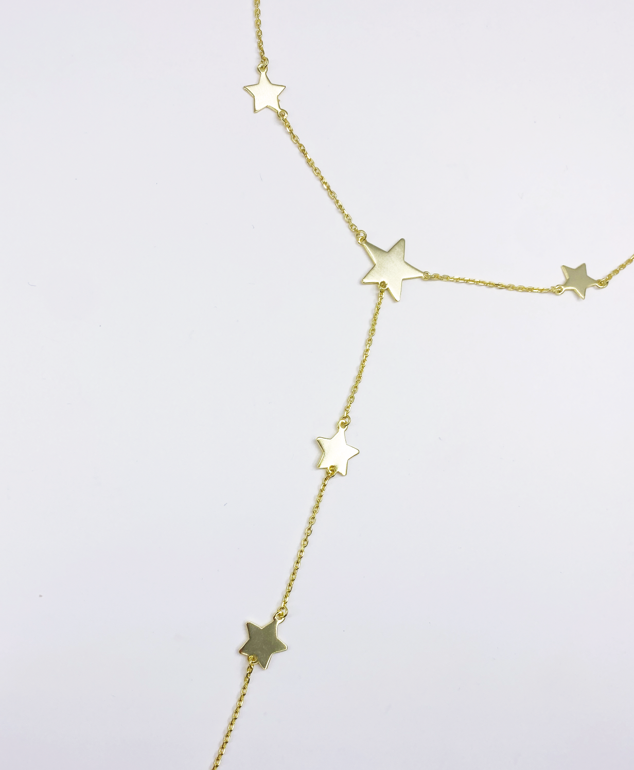 64004 Vergulde Ketting Met Sterrenhanger | Gold