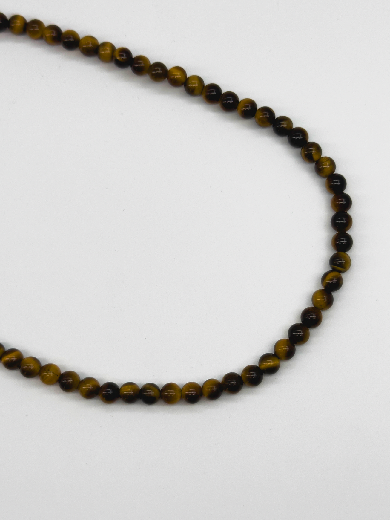 64021 Tigeroogstenen Quartz Kralenketting | Tiger