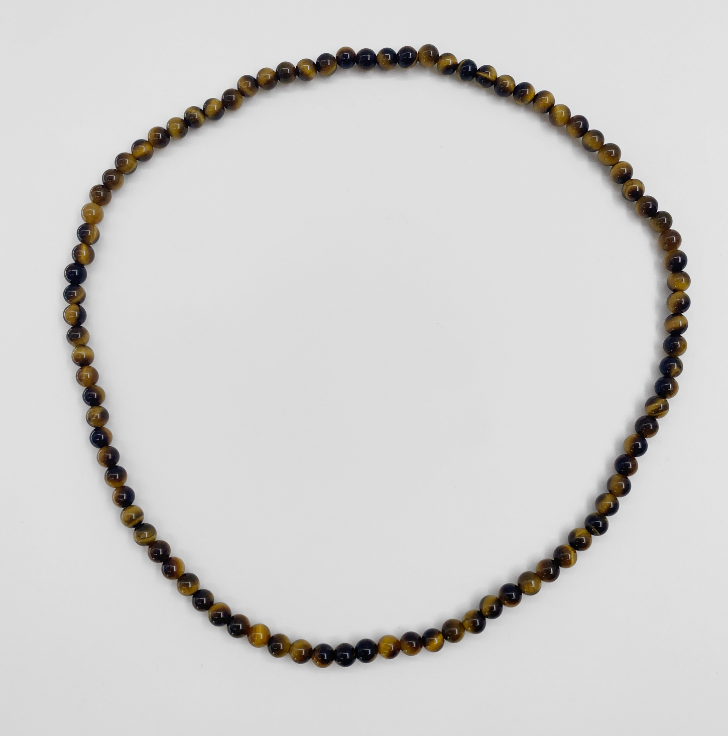 64021 Tigeroogstenen Quartz Kralenketting | Tiger