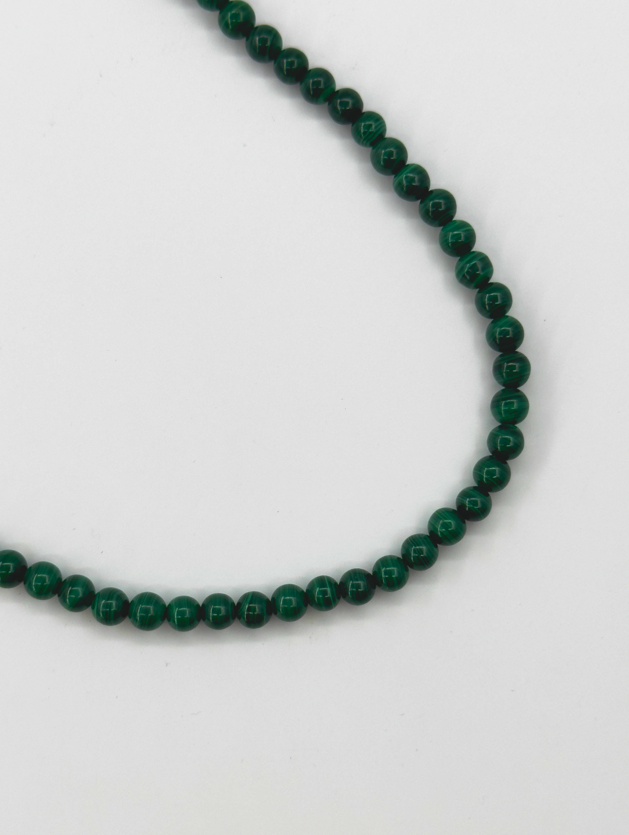 64026 Malachite Kralenketting | Petrol