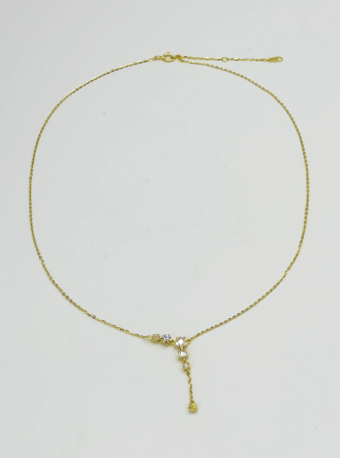 64032 Fijn En Vergulde Ketting Met Sterrenbeeld Hanger | Gold