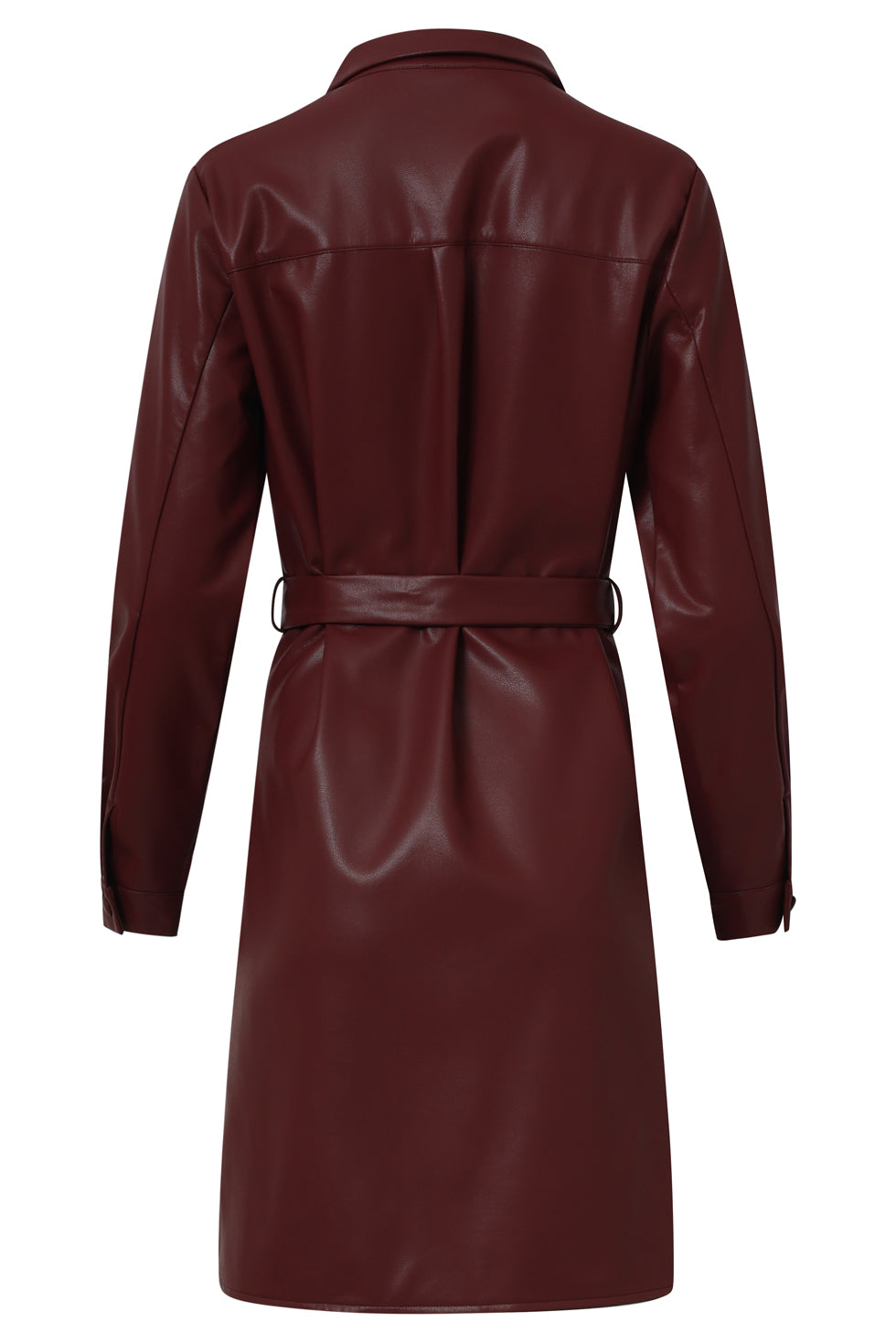 Damespu Shirtjurk | Bordeaux