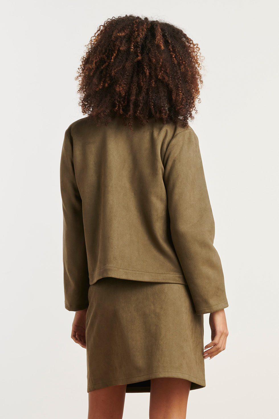 Suède Jasje | Army Green