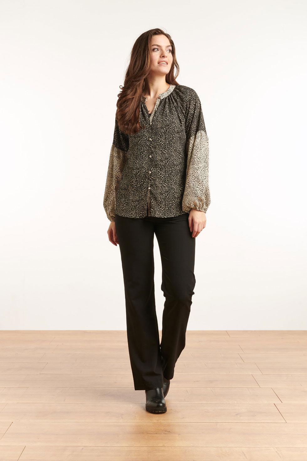 22525 Top Mix & Match Dierenprint