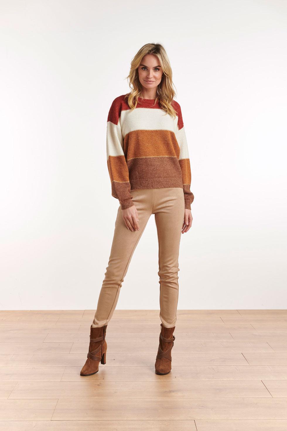 22596 Tregging Suedine Beige