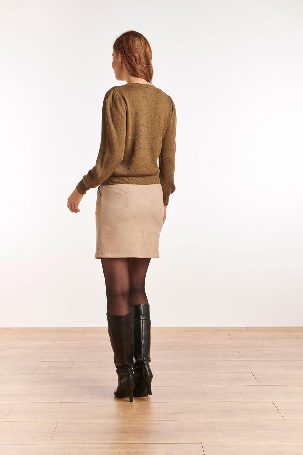 22599 Rok Suedine Beige