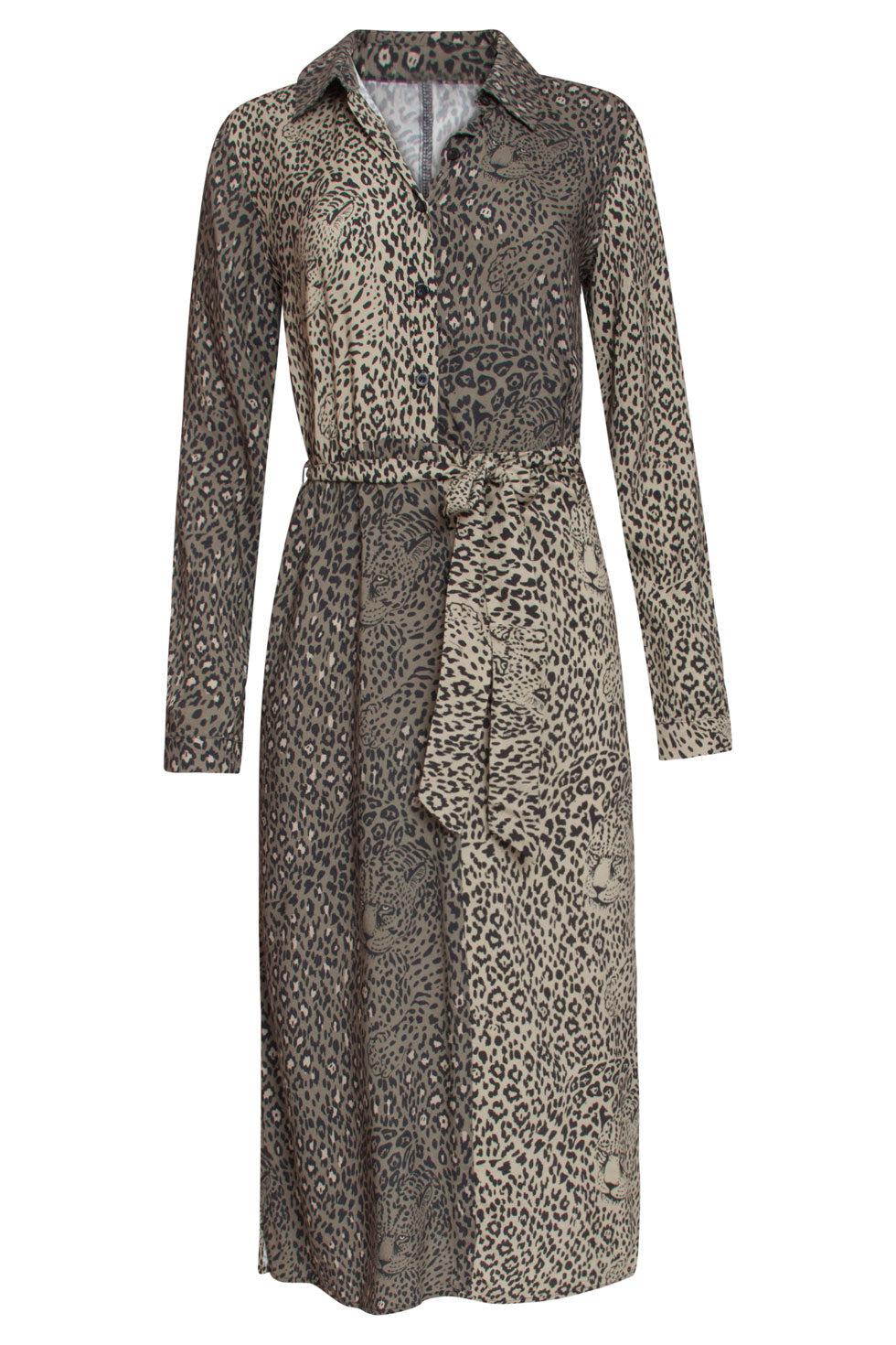 22617 Blousejurk Dieren Print Ecovero