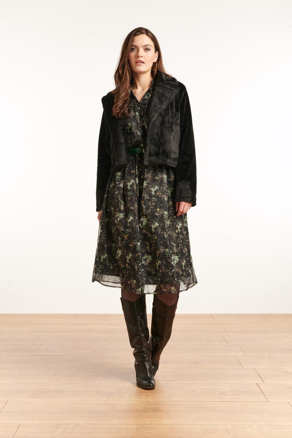 22860 Kort Jasje Van Faux Fur