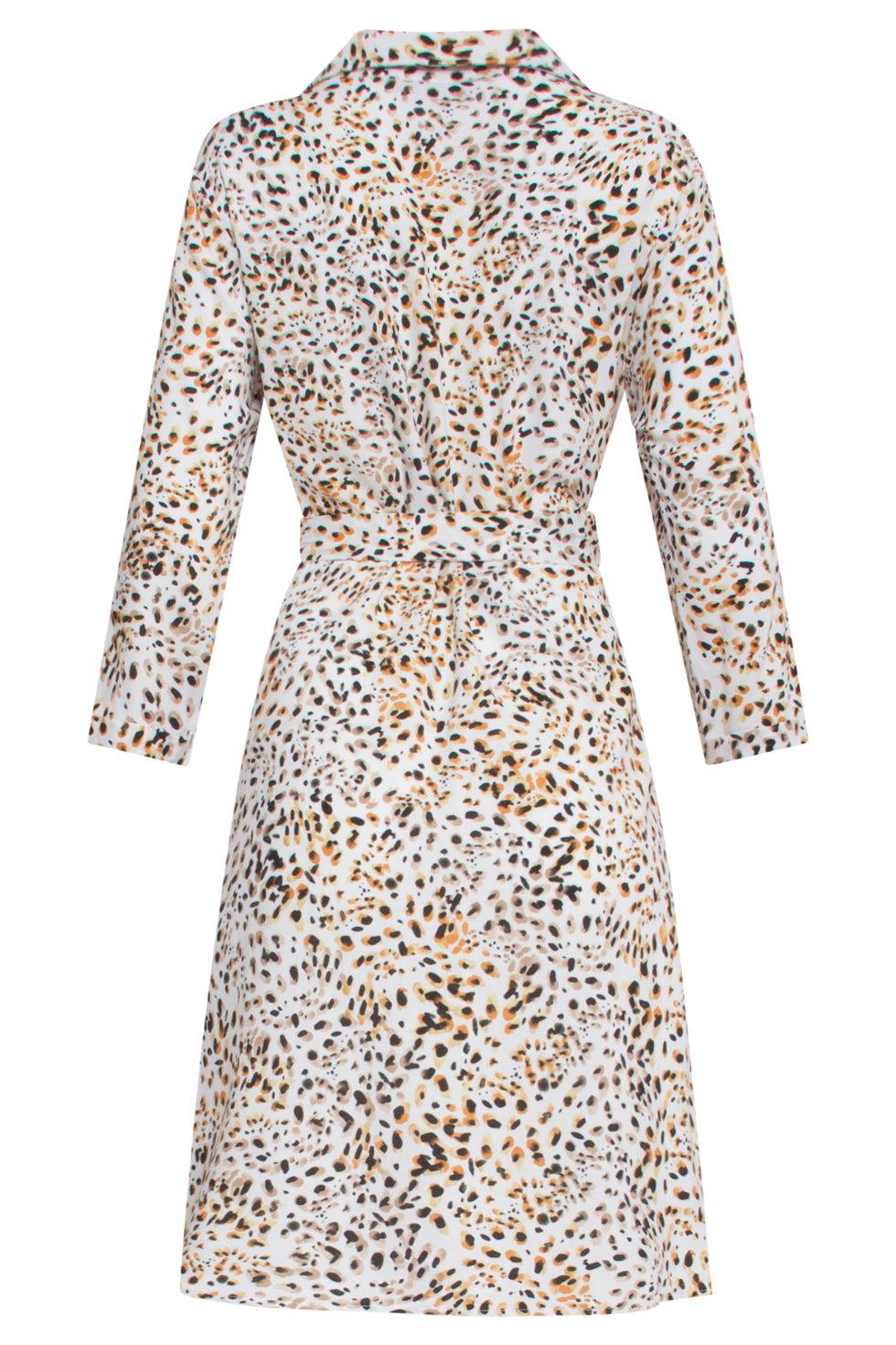 23031 Blouse Jurkanimal Print | White-Multicolour
