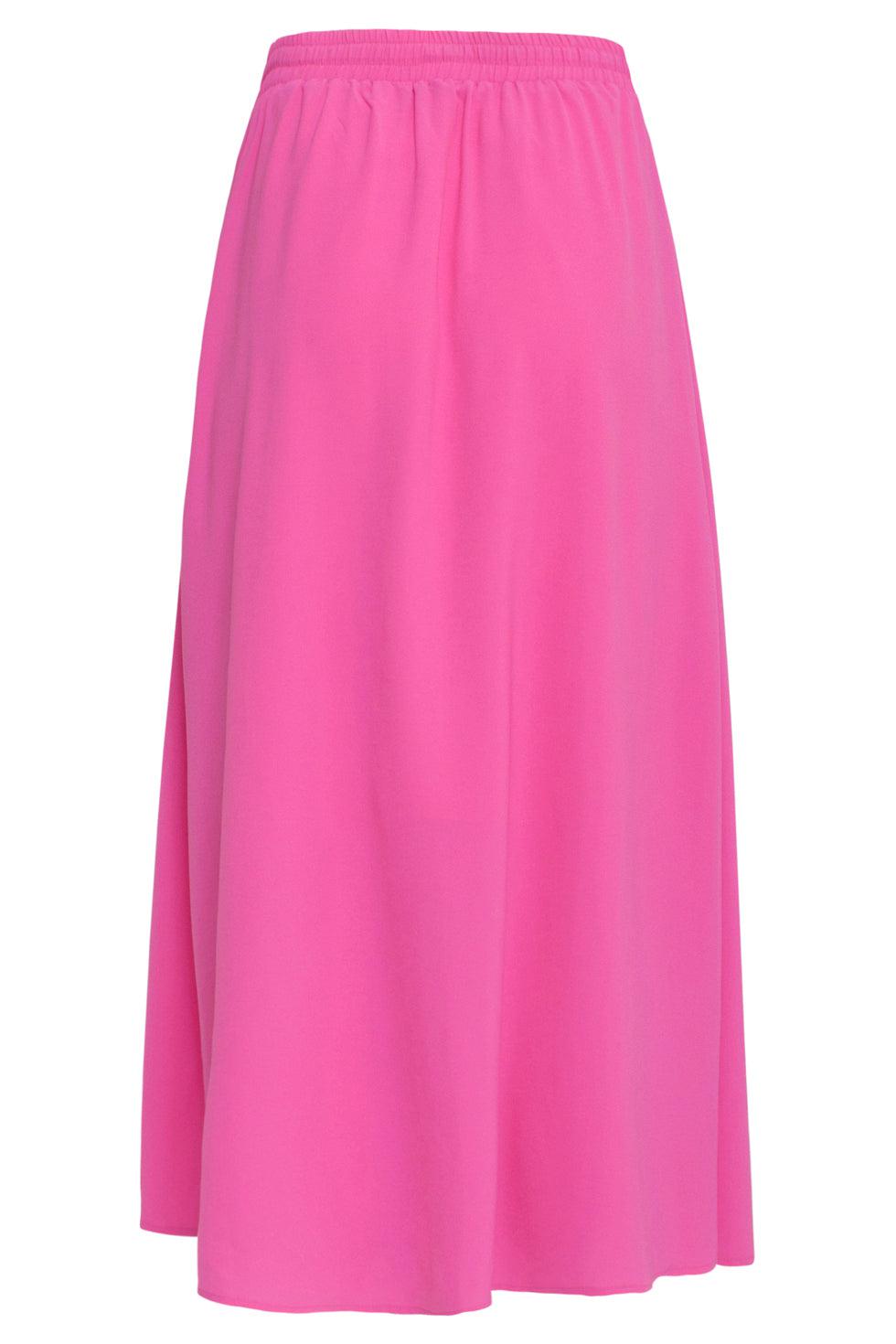 23048-420 Damesrok Met Zijsplitde | Pink