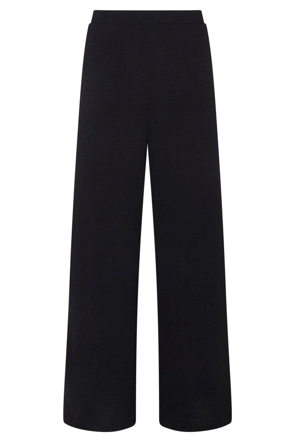 23049-999 Broek Met Hoge Taille E | Black