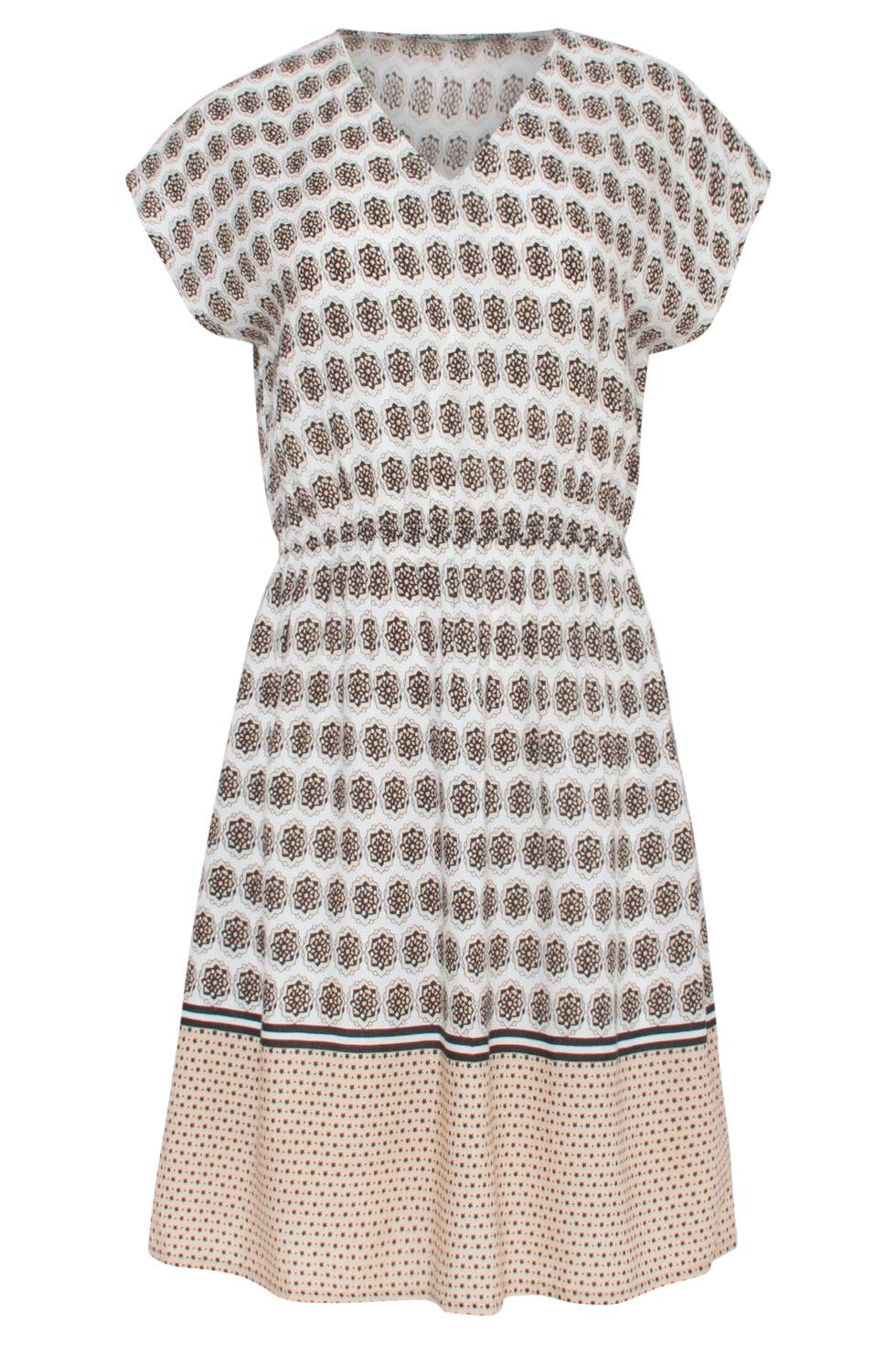 23180 Women V Neck Short Sleeve Sexy Midi Dress