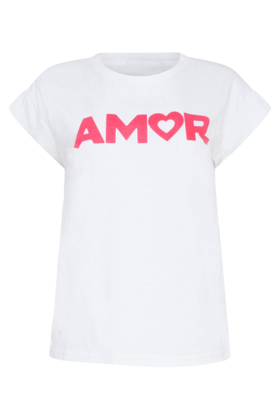 23203 Dames Amor Love T-Shirt Met Korte Mouwen