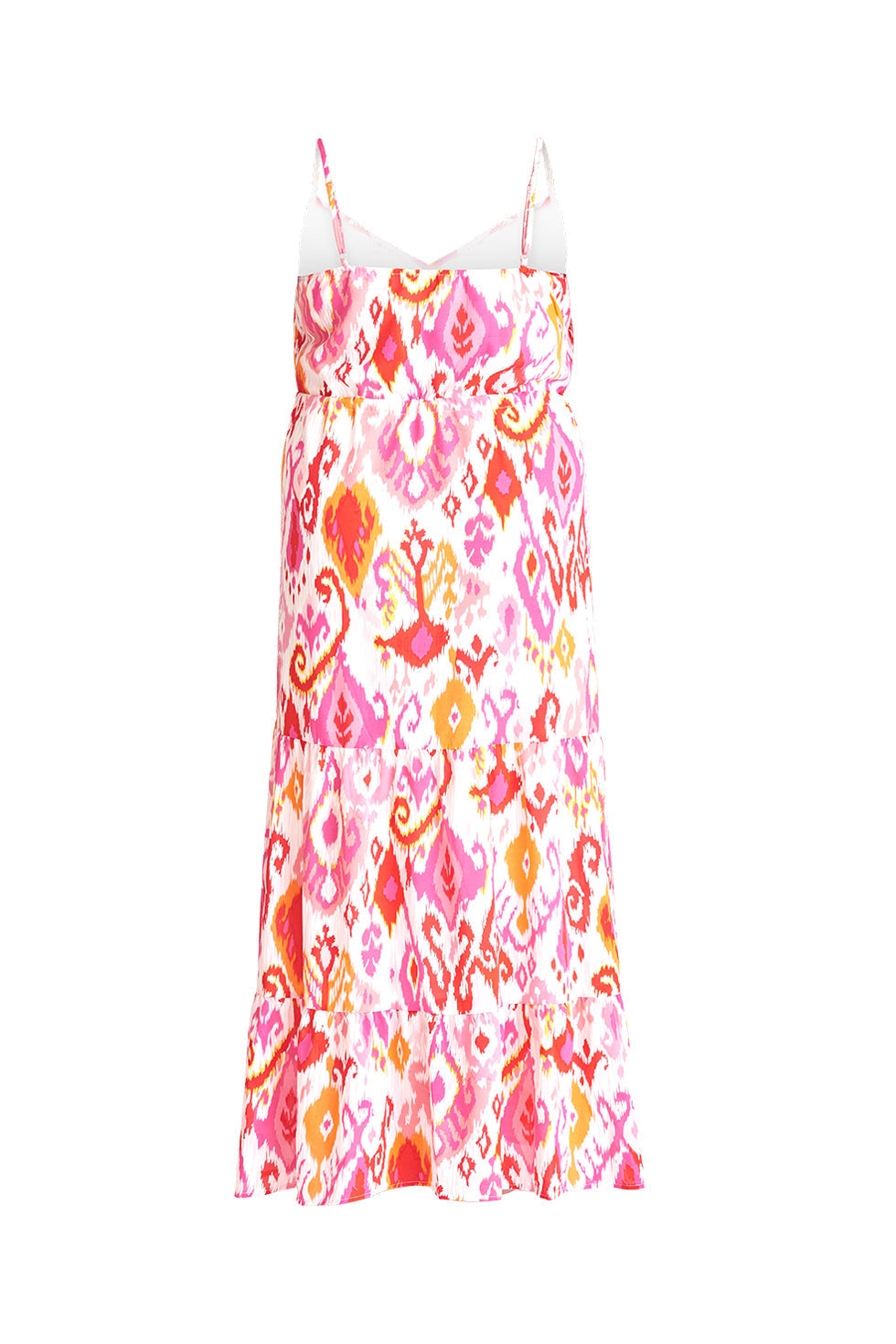 23309 Te Aztec Maxi Zomer Jurk | Muticolour
