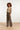 23514 Dames Wijde Rechte Broek | Black - Sand