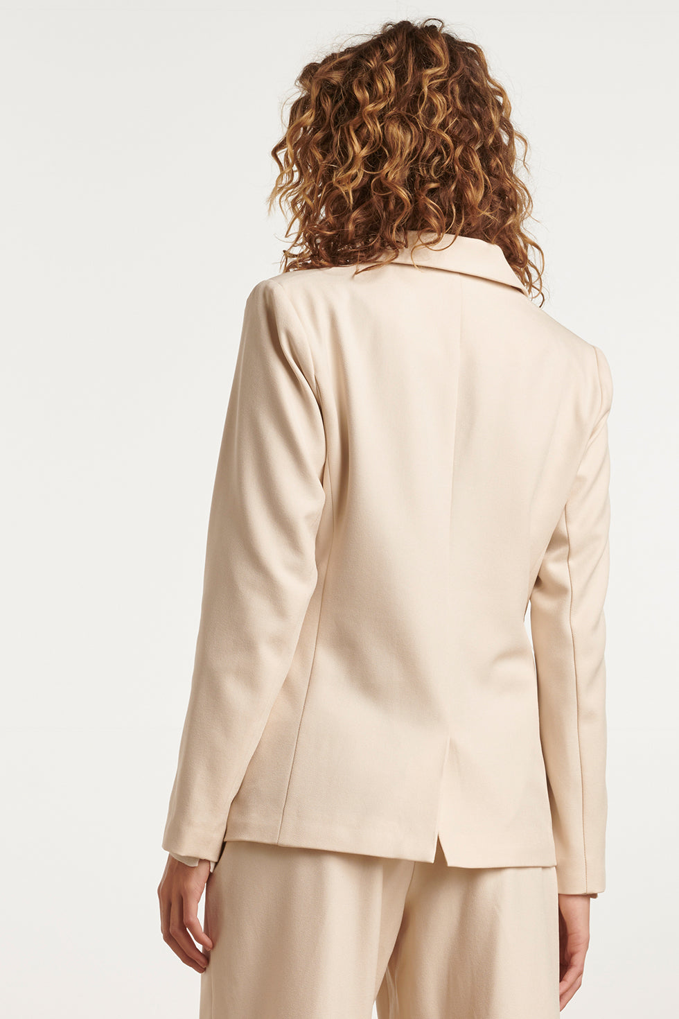 23573 Trendy BlazerOff White | Sand