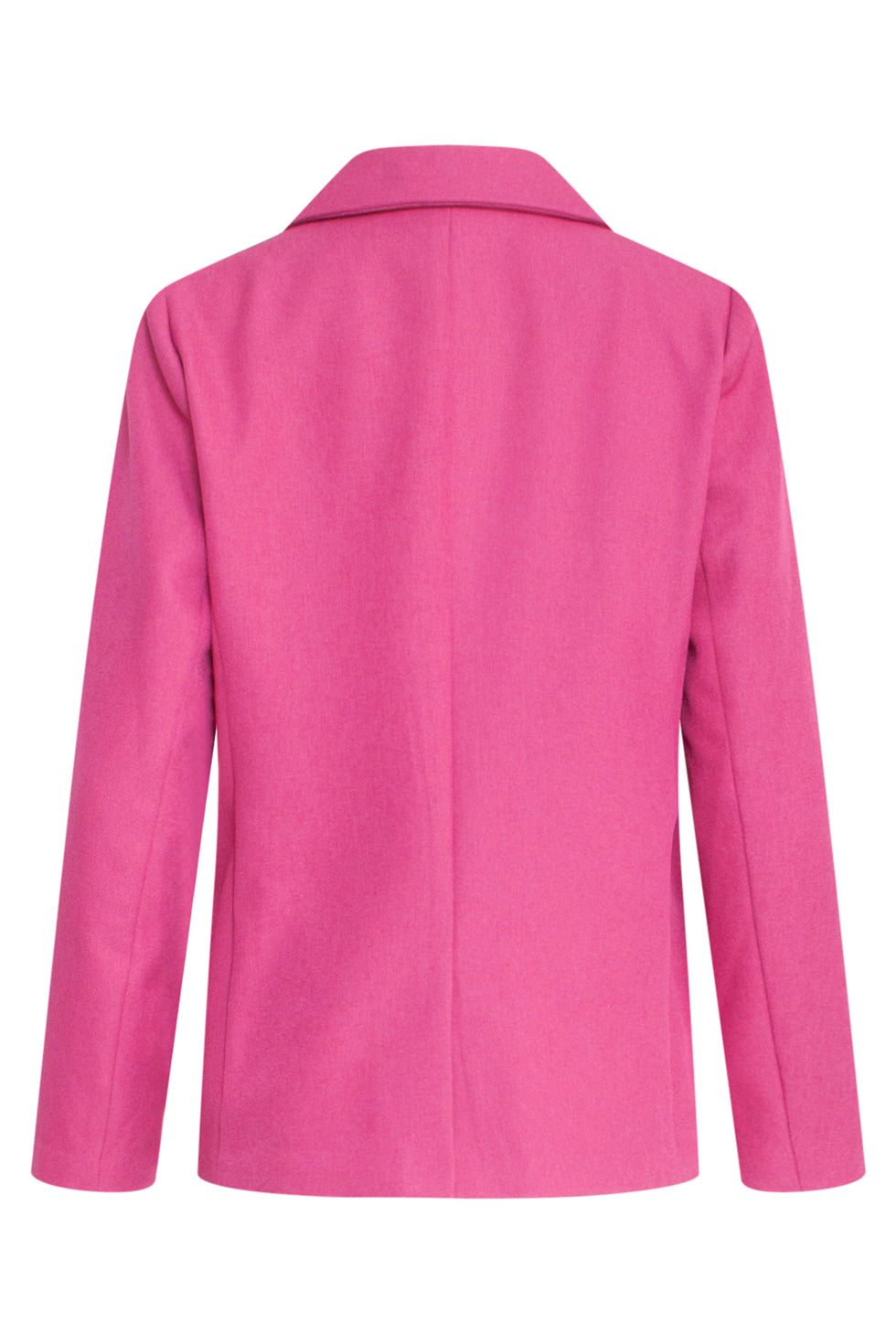 23573 Trendy Getailleerde BlazerFel Fuchsia | Pink