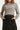 23576 Stijlvol Geruit Turtleneck Top- | Black White