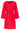23587 Elegante V-Hals Jurk Met Ballonmouwen | Red