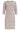 23593 Classic Round Neck Dress Met Tweed Effect | Sand - Muticolour