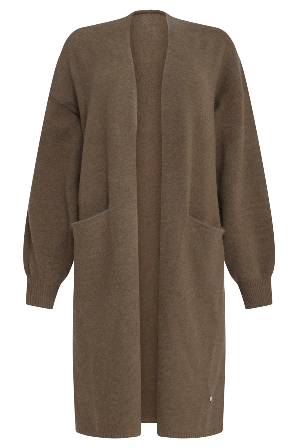 23594 Stijlvolle Oversized Cardiganarmy Green | Army
