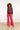 23598 Animal Print Gebreide Top Met Pofmouwen | Black - Fuchsia