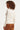 23600 Camisola básica de gola alta off-white | Branco