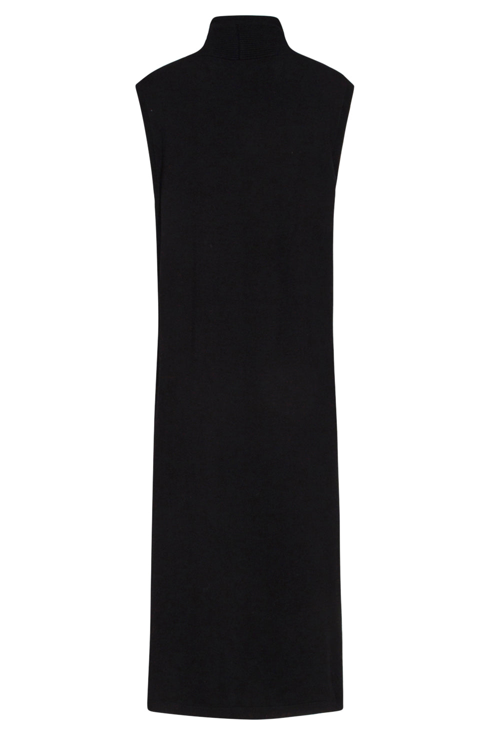 23601 Stijlvolle e Mouwloze Cardigan | Black