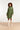 23603 Oversized Coltrui Jurk Met Pofmouwenarmy Green | Light Army