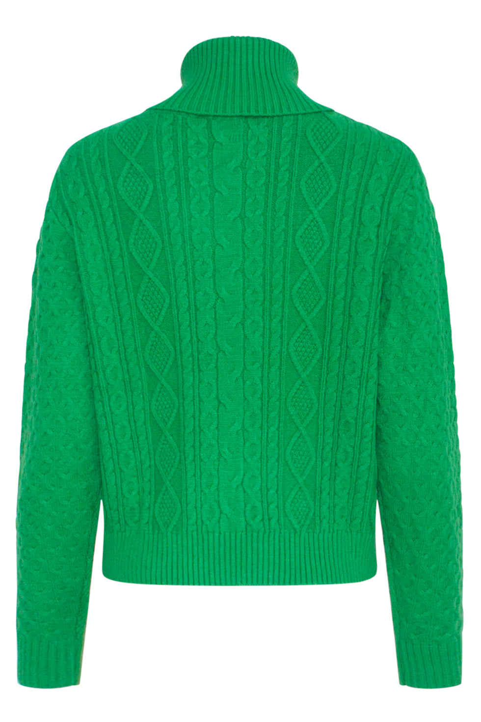 23604 Getextureerde Gebreide Coltrui | Green
