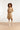 23606 Casual Gebreide Jurk Met Chique Kraag | Sand