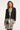 23608 Open Dikke Rib Gebreide Cardigan | Black