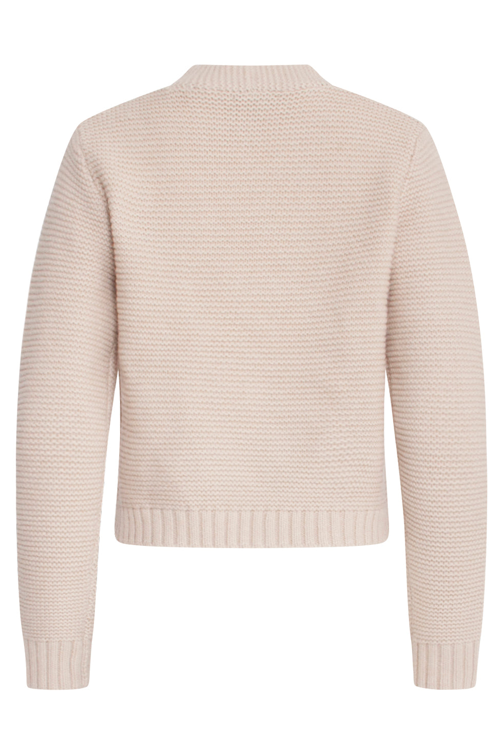 23608 Open Dikke Rib Gebreide Cardigan | Sand
