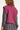 23609 Trendy Rib Gebreide GiletPaars | Purple