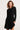 23614 e FitFlared Gebreide Korte Jurk | Black