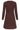 23614 Warm e FitFlared Gebreide Korte Jurk | Brown